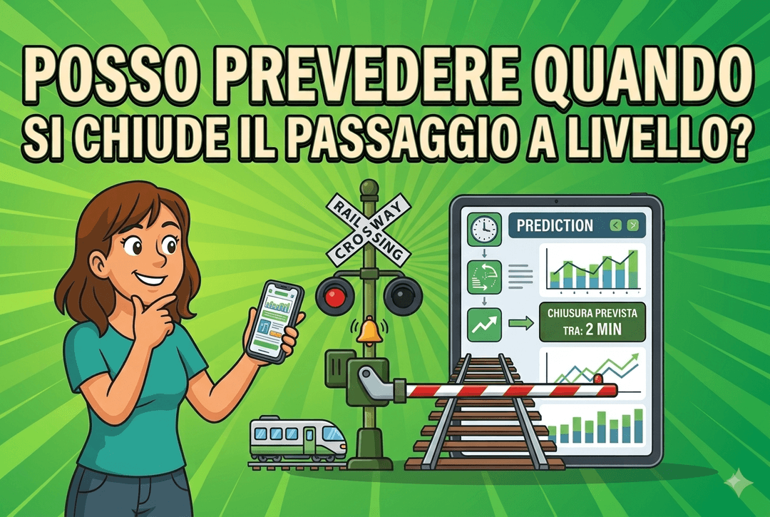 Copertina dell'articolo "Posso prevedere quando si chiude il passaggio a livello?"